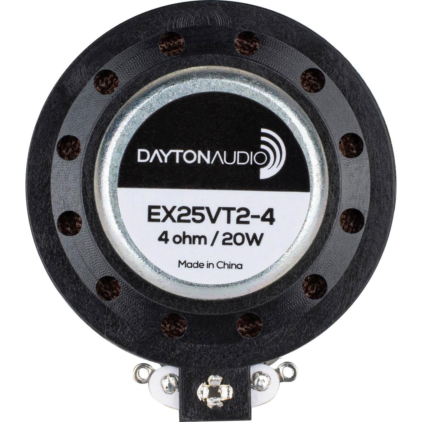 Dayton Audio Vented Audio Exciter IMS Mount 25mm 20W 4 Ohm EX25VT2-4